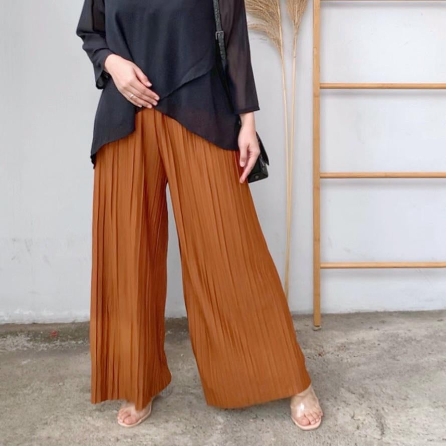 [PO] Aluna Pleated Pants - 9 Colours