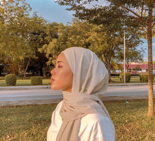 [PO] Leia Plain Hijab w/ Attached Inner