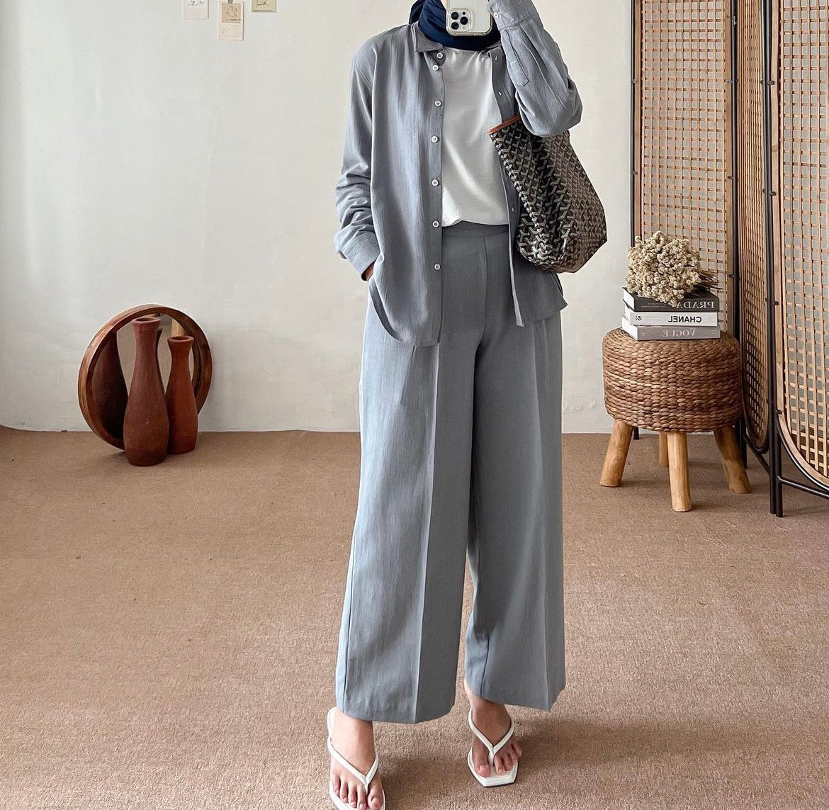 [INSTOCK] Claire Culotte Set