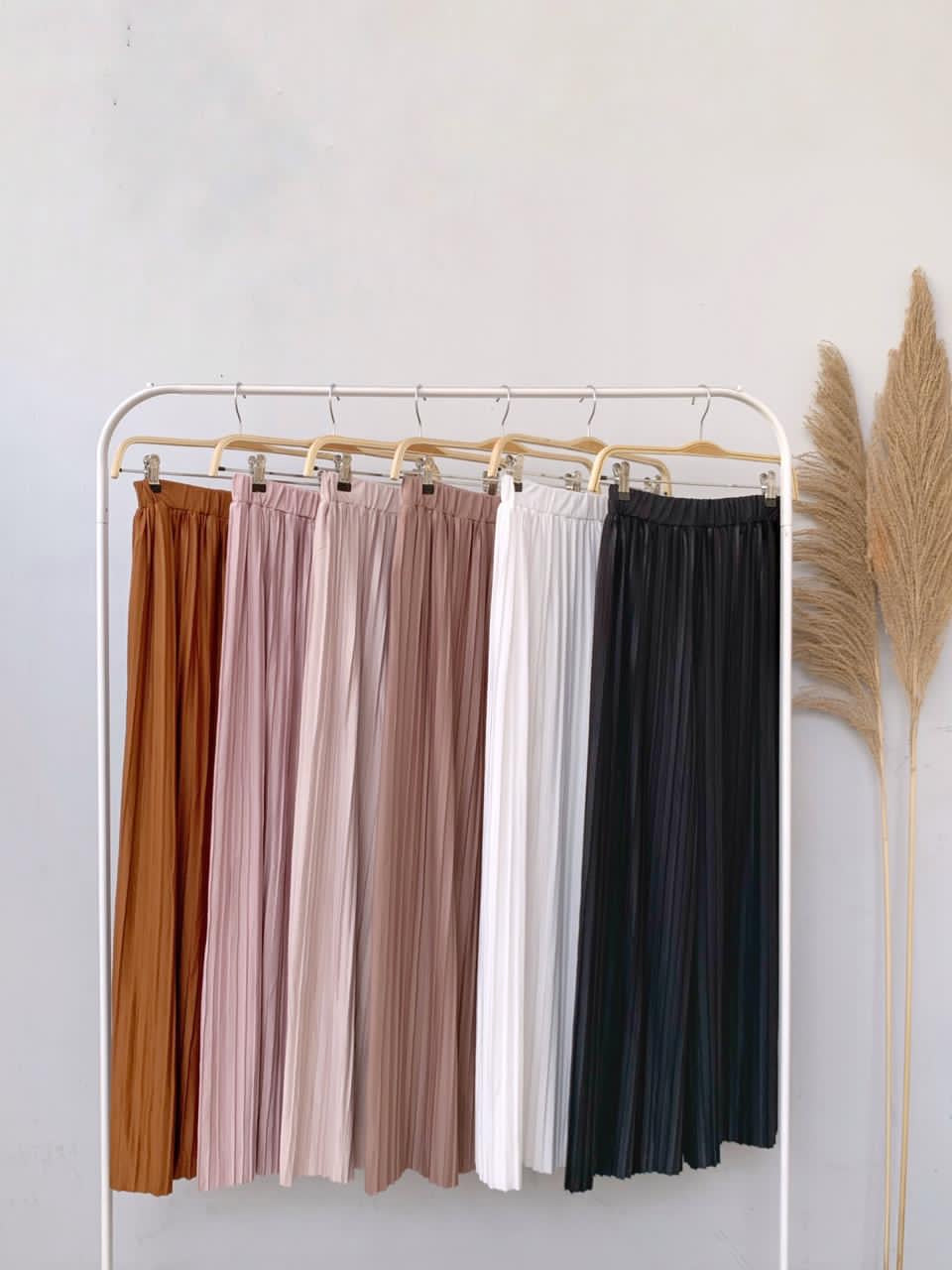 [PO] Aluna Pleated Pants - 9 Colours