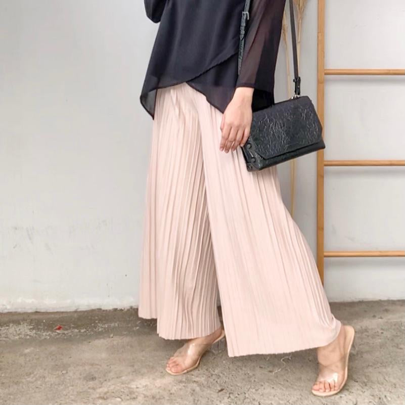 [PO] Aluna Pleated Pants - 9 Colours